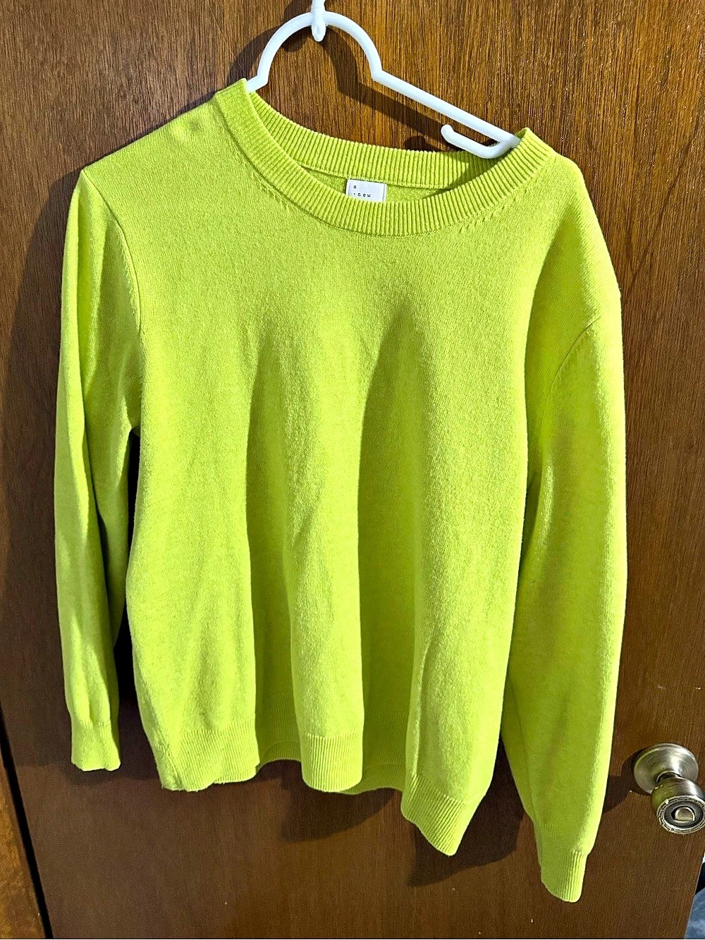 A New Day Green Crew Neck Sweater